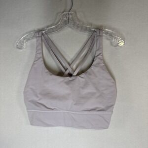 Lululemon Energy Bra Long Line Luxtrem Lavender Athleisure Essentials Core 12